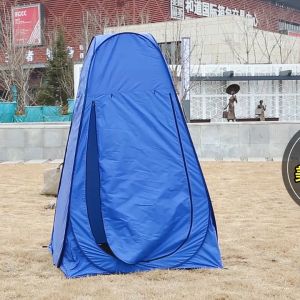 Outdoor Changing Bathing Tent Thickened Bath Cover Winter Warming Clothes Changing Room Mobile Toilet Quick Opening
