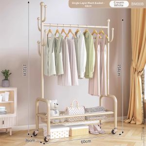 Freestanding Metal Garment Rack
