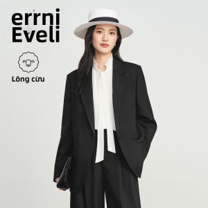 Eifini | Áo Blazer Một Nút Cao Cấp Từ Len Mùa Xuân 2026