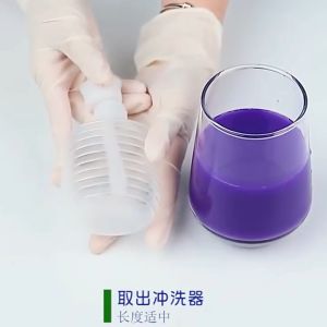 10pcs 200ml Douche Irrigator Enema Private Cleaning And Care Rectal Syringe Cleaner