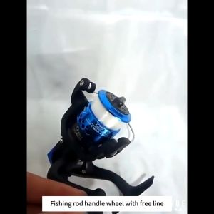 Fishing Reels Aluminum Spinning 5.2:1 Fishing Reel With Fishing Line 4 Colors For Outdoors Fishing