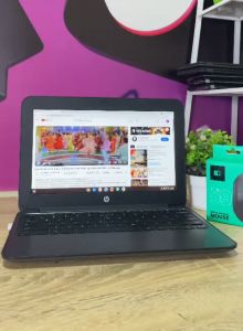 ( GRADE A )PLAY STORE LAPTOP (CHROMEBOOK )MURAH 11.6" HP G5 EE STUDENT RM90 CLAIM