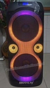 [รับประกัน 1 ปี!!!] SOUNDMILAN ลำโพงบลูทูธล้อลาก ML-222 ดอกลำโพง10นิ้วx2 4000W PMPO เบสแน่นแถมไมค์ลอย