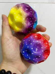 QAT | Ultrabouncy Educational Toy Ball Colorful Space Theme