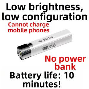 Portable Mini USB Rechargeable High Brightness Outdoor Flashlight Smile Shark LED Torch Light Waterproof for Camping Hiking Diving