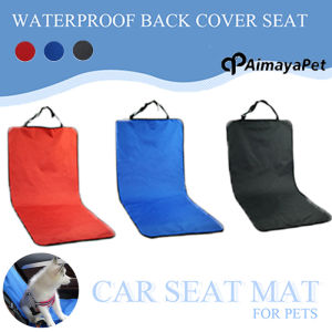 AIMAYAPET Car Waterproof Back Seat Pet Cover Protector Mat Rear Safety Travel for Stonego Cat Dog