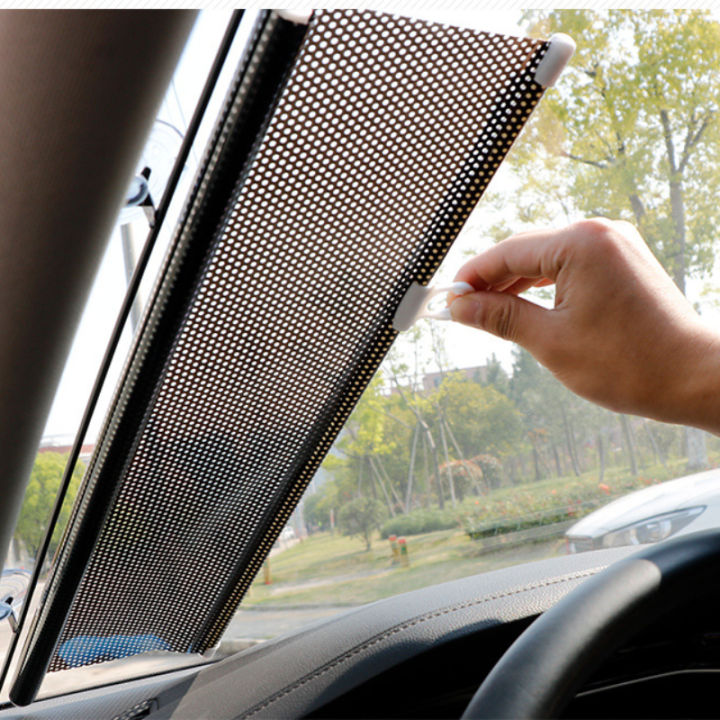 Car Windshield Stretch Sunshade Type Sun Shade for Car Window Summer Protection Heat Insulation Curtain For Car Front Shading