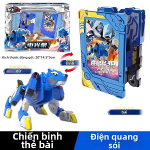 JUMPGO | Thẻ Biến Hình Chiến Binh Điện Tử Sức Mạnh Hoang Dã Series 2