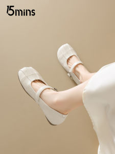 15MINS | Comfy Breathable Soft Sole Flats Womens Shoes Marry Jane Style