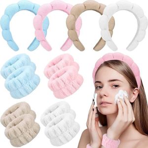 Cloud Sponge Velvet Plush Hair Band Womens Headband Headwear Simple Thickened Hair Wash Headband Set