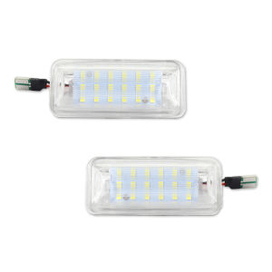 2PCS LED Number License Plate Light Lamp for Subaru Forester Impreza Legacy BRZ WRX XV Crosstrek TOYOTA FT86 GT86 Scion FR-S