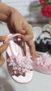 HARVIE HR034 - Sandal Bayi Perempuan Tali Karet / Sendal Baby Perempuan 2 Tahun / Sepatu Anak Perempuan Lucu Lembut Kekinian