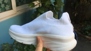 Skecher dệt kim đế cao - kiểu dáng sporty khỏe khoắn cho nữ hàng Việt Nam - PB165