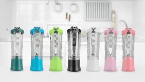Mini Portable Electric Juicer Blender Wireless Juicer Mini USB Rechargeable Portable Electric Fruit Juicers Extractor Blender Mixer Cup 600ML