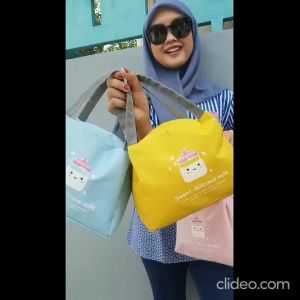 Gratis Ongkir - Tas Bekal Karakter / Lunch Bag / Tempat Bekal / Perlengkapan Bekal Anak Sekolah