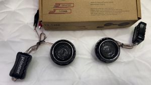 PCINENER Speaker Mini Kecil Dome Tweeter Loudspeaker Mobil Dashboard HiFi 500W 2 PCS