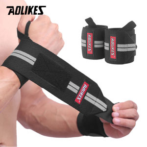 AOLIKES | Dây Đeo Cổ Tay AOLIKES Hỗ Trợ Tập Tạ Tập Gym Crossfit Powerlifting Chất Liệu Polyester Có Lớp Vỏ Mềm Dệt Kim Dành Cho Người Lớn