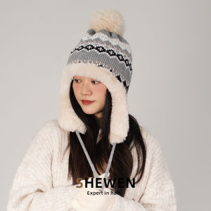 Thickened Fleece Winter Warm Hat for Women Traveling in Xinjiang Mohe Changbai Mountain Ear Protection Cycling Cold Proof Lei Feng Hat for Men