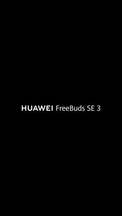 HUAWEI FreeBuds SE 3 Earphone Wireless TWS | Daya Tahan Baterai 42 Jam | Ringan & Ringkas | Pengisian Baterai Cepat