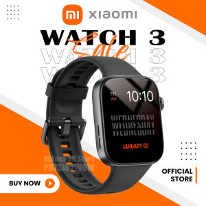 Xiaomi Watch 3 Smart Watch 2.04 Inch Touch Screen Sport Watch Free Watch Strap IP68 Waterproof Blood Oxygen Blood Glucose Blood Pressure Heart Rate Sleep Monitoring Fitness Mode Bluetooth Call SMS Reminder Android IOS Original SmartWatches for Men Women