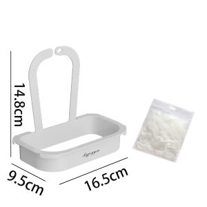 Kitchen Sink Strainer Hanging Bag Drain Rack Faucet Waste Food Filter Net Pocket for Household Food Waste Disposal