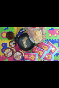 Goyangin Kembang Goyang \ Kue Seroja Rasa Taro \ Gratis Emas\  Makanan Ringan Bergizi Camilan Nikmat