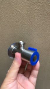 Keran Air Stopkran 1/2 Inch Stop Kran Closet Shower Stainless sus ori NEW