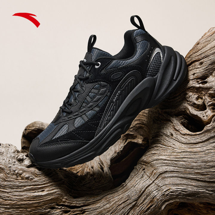 ANTA Men Outdoor Running Shoes Non-slip Wear-resistant Protective  Wear-resistant Sneakers 912445585 Legit Official Store