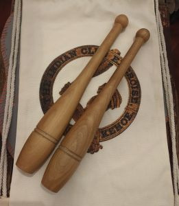 Rehabilitation Shoulder Indian Clubs Wooden