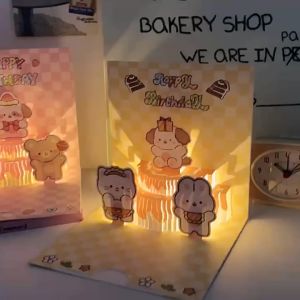 การ์ดอวยพรวันเกิด ส่งจากไทย Birthday Card Pop up 3D card การ์ดป๊อปอัพ 3มิติ การ์ดวันเกิด การ์ดดอกไม้ การ์ดวาเลนไทน์ การ์ดปีใหม่ การ์ดขอบคุณ