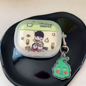 มาฟู หยิงซาน เด็กทารก เคสซิลิโคนสำหรับแอปเปิ้ลแอร์พอดโปร 2 1 3 4 5 หูฟังไร้สายบลูทูธฝาครอบป้องกัน การ์ตูน ดีไซน์