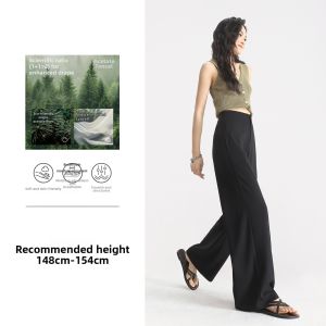 HIPPIE MISS | Bohemian Style Khaki High-Waist Wide-Leg Trousers