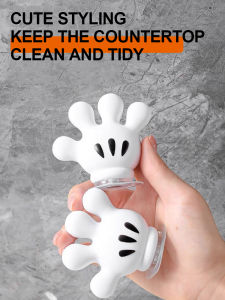 Toothbrush holder - Cute and traceless palm hook - Data cable winding device - Bathroom towel suction cup - Car palm data cable