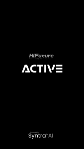 HiFuture Active (GPS smart watch) Black Yellow 1.43" AMOLED Bluetooth call waterproof heart rate sensor sleep analysis