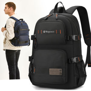 WEPOWER New Large Capacity Casual Business Backpack Outdoor Travel Commuting Computer Backpack Dual Shoulder Bag for Men