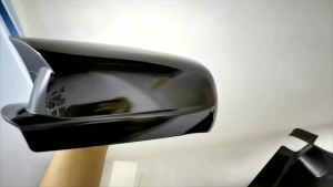 For Volkswagen VW Golf 4 IV MK4 GTI R 1998-2002 Bora Jetta Passat B5 Side Wing Rearview Mirror Cover Bat wing shape design