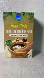 Thảo mộc ngâm chân Bảo Khang (hộp 20 túi) dược liệu ngâm chân muối ngâm chân mát xa chân khử mùi hôi chân
