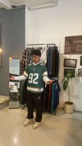 Jersey Vintage Pria Casual & Number Series Rugby Streatwear Baseball Rugby