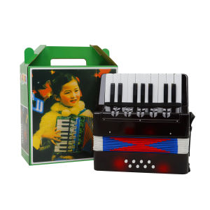 IRIN | IRIN 17 Keys 8 Bass Accordion 104 Accordion Piano Keyboard Rhythm Training Keyboard Muaical Instrument Gifts for Learning
