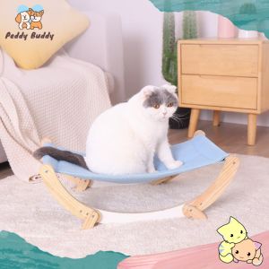Peddy ที่นอนแมว เปล เตียง เปลที่นอนสัตว์เลี้ยง ที่นอนสัตว์เลี้ยงแบบพกพา ตั้งพื้นได้สะดวก พร้อมส่ง