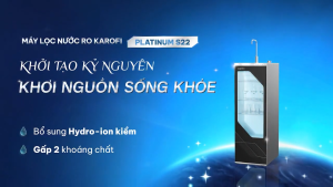Máy lọc nước RO Karofi Platinum S22 cao cấp – Bảo hành chính hãng tại nhà 36 tháng