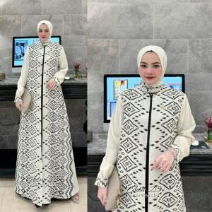 BEST SELLER ASHILA DRESS SET HIJAB GAMIS TERBARU DRESS MURAH GAMIS LEBARAN 2025 MEWAH BAYAR DI TEMPAT