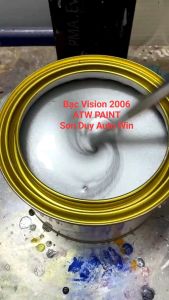 Sơn màu bạc dàn áo vision 2016 - Màu 1k lon 1kg