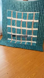 KMP Kasur Palembang 160 X 190 CM Kapuk Sintetis Kasut Lantai Lipat