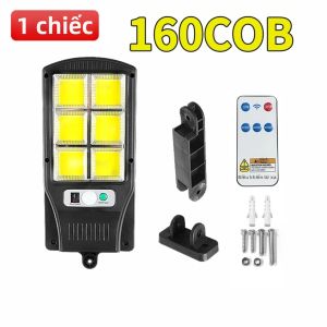 Đèn Năng Lượng Mặt Trời Ngoài Trời Mạnh Mẽ Với Cảm Ứng Hồng Ngoại 3 Chế Độ Chống Nước Dùng Cho Sân Vườn Đường Phố Nhà Để Xe - Đèn Năng Lượng Mặt Trời Điều Khiển Từ Xa