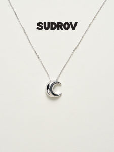Moon Pendant Personalized Elegant Necklace