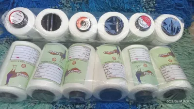 BENANG RAMBAT TIMUN /BENANG JAHIT KARUNG BERAS/BENANG SERBAGUNA MURAH CAP PEACOCK 1 PACK ISI 6 CONES
