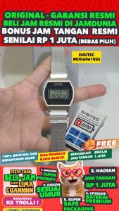 Jam Tangan Digitec MDG6061: Jam Tangan Wanita Stainless Steel & Anti Air