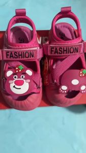 【S.mart】Bradmiller 2-3 Years Baby Disney Anti-Slip Kids Sandals F313