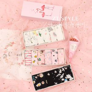 6-Pack  Milk Silk Quick-Dry Soft and Adorable Underwear